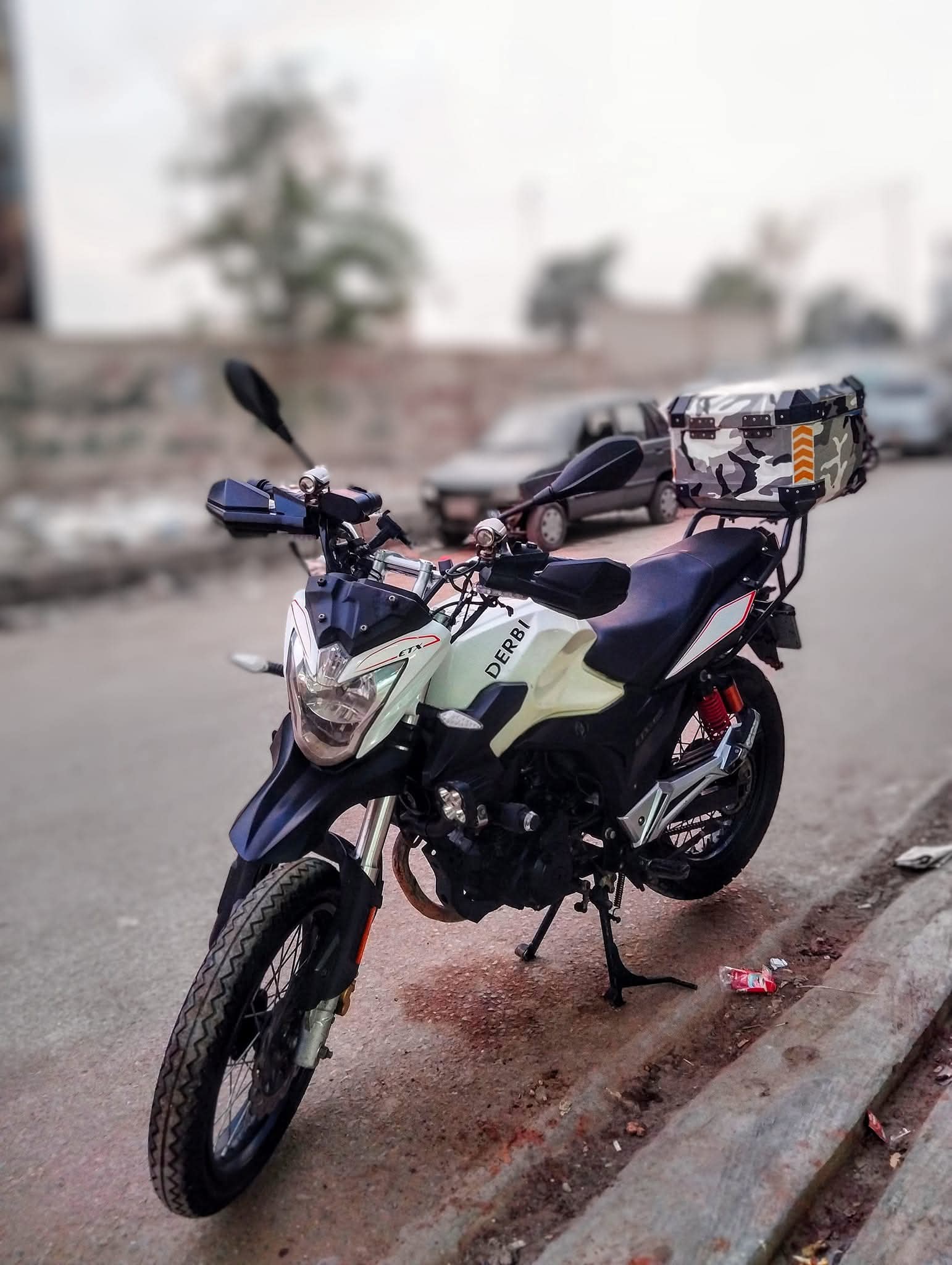The ETX 150 remains a rare sight on Pakistani roads