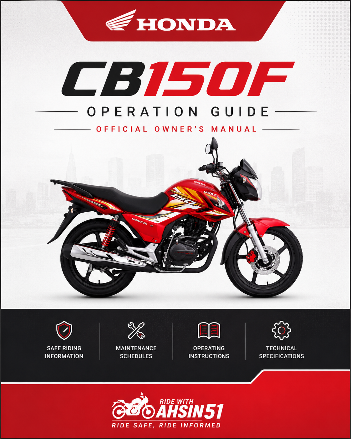 Honda CB150F Operation Guide
